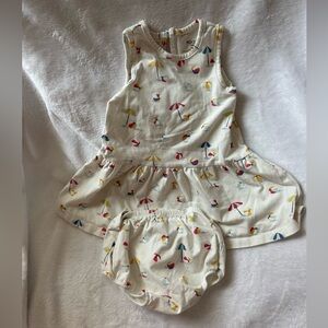 Perfect beach Dress with bloomers - cotton